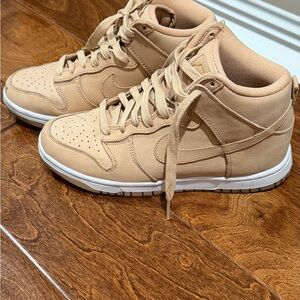 Nike Tan High-Top Women’s Sneakers